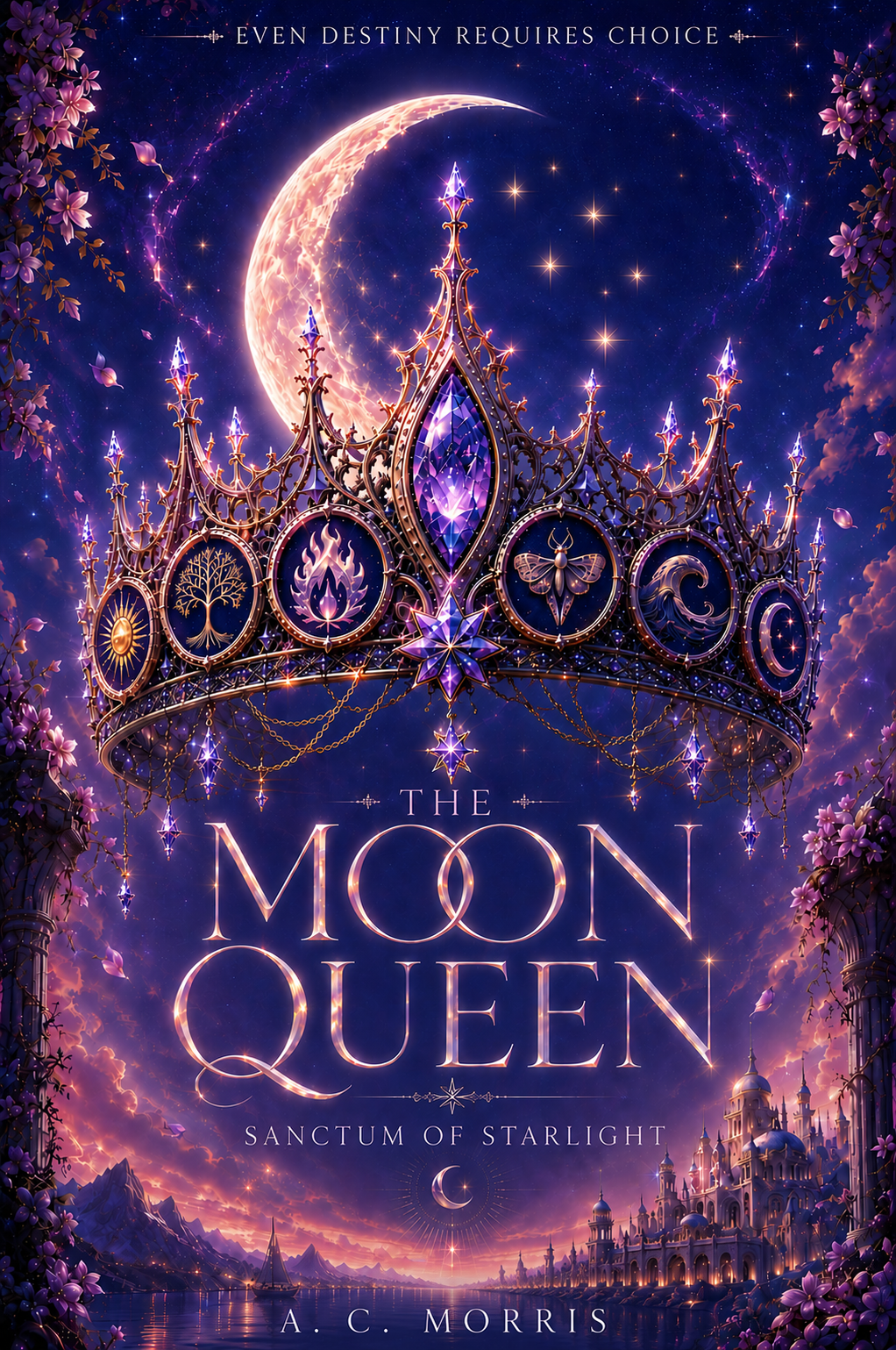 The Moon Queen: Sanctum of Starlight book cover